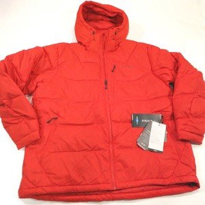 pink long padded jacket