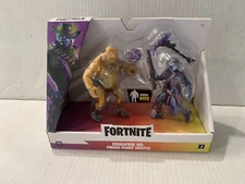 Fortnite Duo Mode Deadfire vs Mega Cube Brute Action Figures NEW Series B79