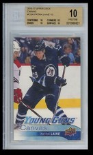 2016-17 Upper Deck Young Guns UD Canvas  BGS  10 Patrik Laine Rookie #C106