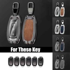 Zinc Alloy Tpu Leather Car Key Case Cover For Hyundai Solaris Santa Accent Fe