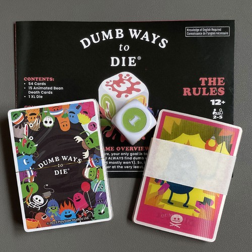 Spinmaster Games Dumb Ways to Die Card Game Party Board Games Toys BL - Picture 8 of 16