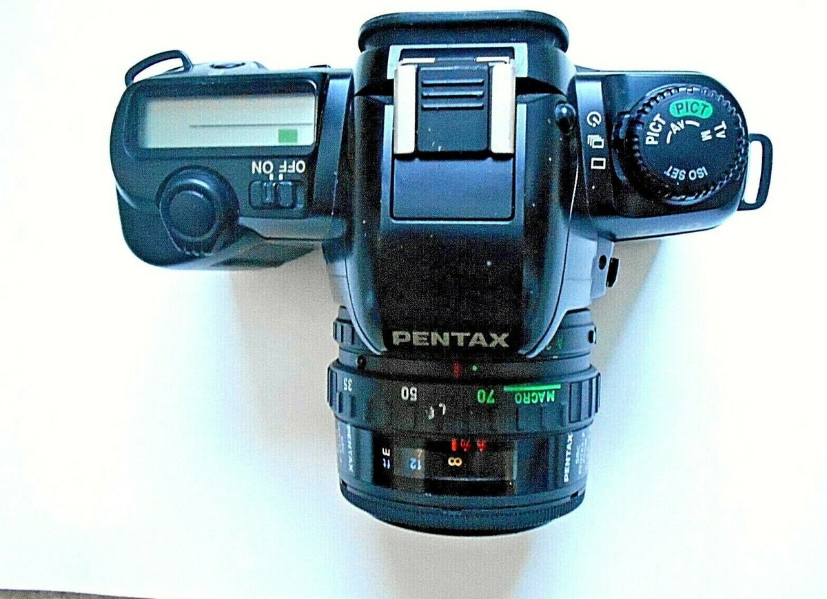 Pentax ZX-10 35mm Film Camera/Built-in w/SMC Pentax-F 35/70