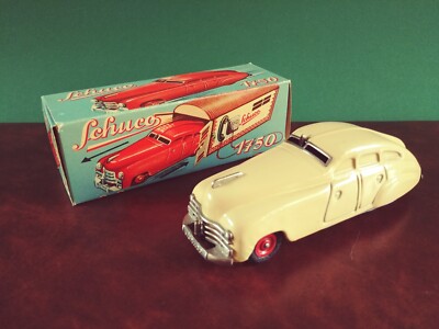Rare Version Us Zone Schuco 1750 Tin Wind-up Maybach Tinplate w