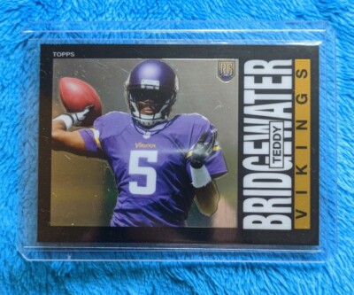 Teddy Bridgewater 2020 Minnesota Vikings Rookie Card Topps Carolina Panthers