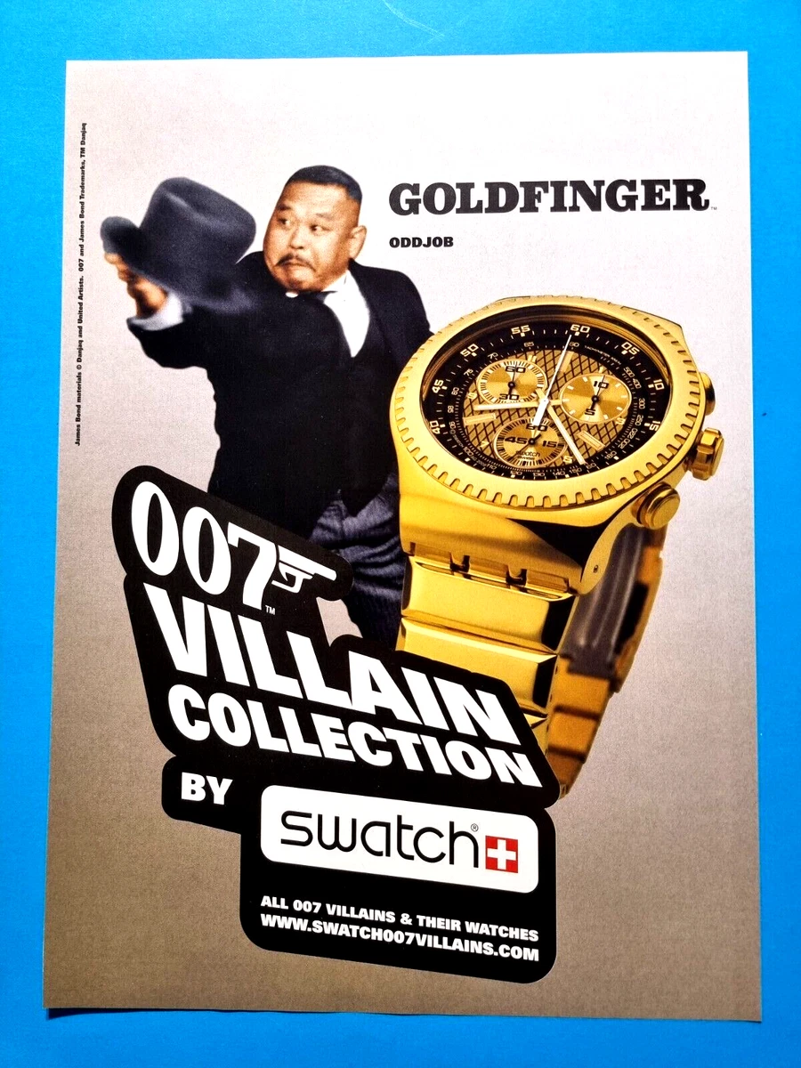 Swatch shop 007 gold