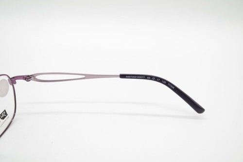 5th Avenue FABF08 Titanium Purple Oval Glasses Frame Eyeglasses New - 第 4/6 張圖片