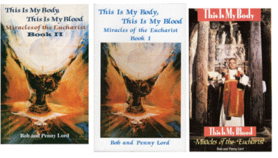 This is My Body,This is My Blood,Miracles of the Eucharist Books 1 & 2 + DVD 