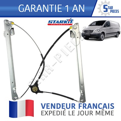 MONTE GLACE LEVE VITRE AVANT GAUCHE MERCEDES VITO ET VIANO W639 2003-2014
