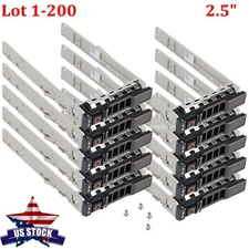 Lot 2.5" 8FKXC Drive Caddy for Dell PowerEdge R630 R720 R620 T430 T630 Sled Tray