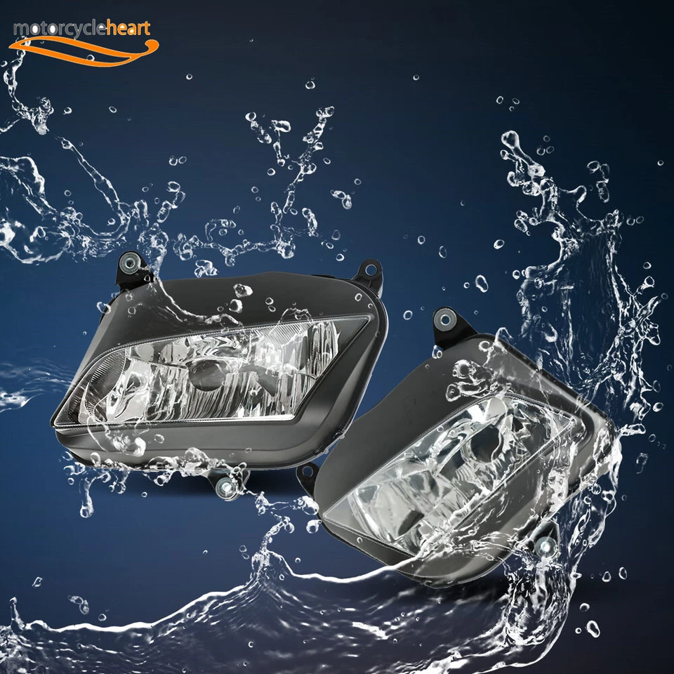 Conjunto de faros para Honda CBR600RR 2007 2008 2009 2010 2011 2012 Foto 2 de 4