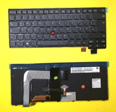 DE Tastatur Lenovo ThinkPad T460S T470S Series mit Beleuchtung