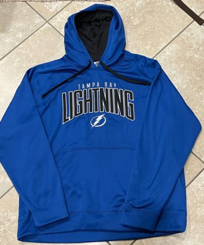 Tampa Bay Lightning Pullover Hoodie - Mens XL - Official NHL Hockey Sweatshirt - Picture 1 of 4
