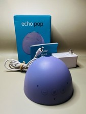 Amazon Echo Pop Smart Speaker with Alexa, 1st Generation, Lavender Bloom