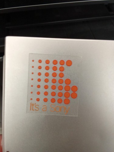 10 Stickers It's a Sony de 26×30mm pour Walkman Sony - Afbeelding 2 van 5