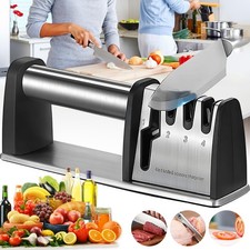 4 Stufen Messerschärfer Messerschleifer Küchenschleifer auch für Scheren Premium