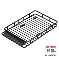 64" x 39" x 6" Cargo Roof Rack, Universal Rust-Proof Roof Basket for SUV,