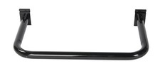 SSWBasics UShaped Black Hangrail for Wire Grid For Grid Wall or Slat Grid