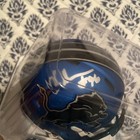 Al-Quadin Muhammad Autographed Detroit Lions Alternate Mini Helmet — photo 2
