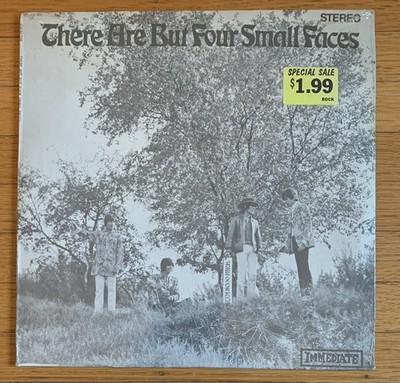 There are but Four Small Faces factory sealed 1st press 1968 B/W cover Immediate