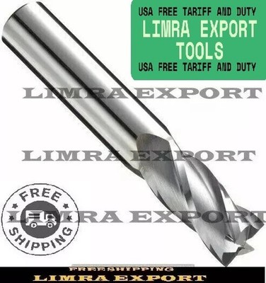 HSS Parallel Shank End Mill-Cutter Dia 23MM Shank 20MM OAL101MM Cut Edge 38MM