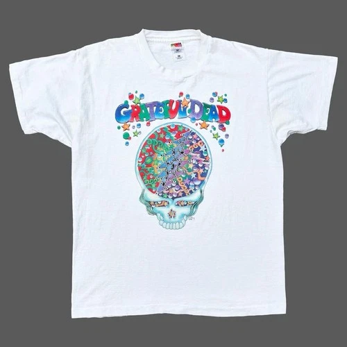 Grateful Dead 95 90s Vintage Steal Your Face Rare Band 1990s vintage concert t-shirt, vintage, single stitch, B+ condition