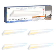 20.4 In. Smart Wi-Fi Connected Wireless Linkable Integrated LED Plug-In LED unde