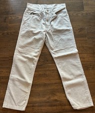 True Vintage Levi's Women  s Gray Corduroy Pants Straight Leg High Waist 29/30