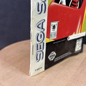 SEGA Saturn - Theme Park - Reprint Rear Art - Complete/CIB, DMG Manual - Tested