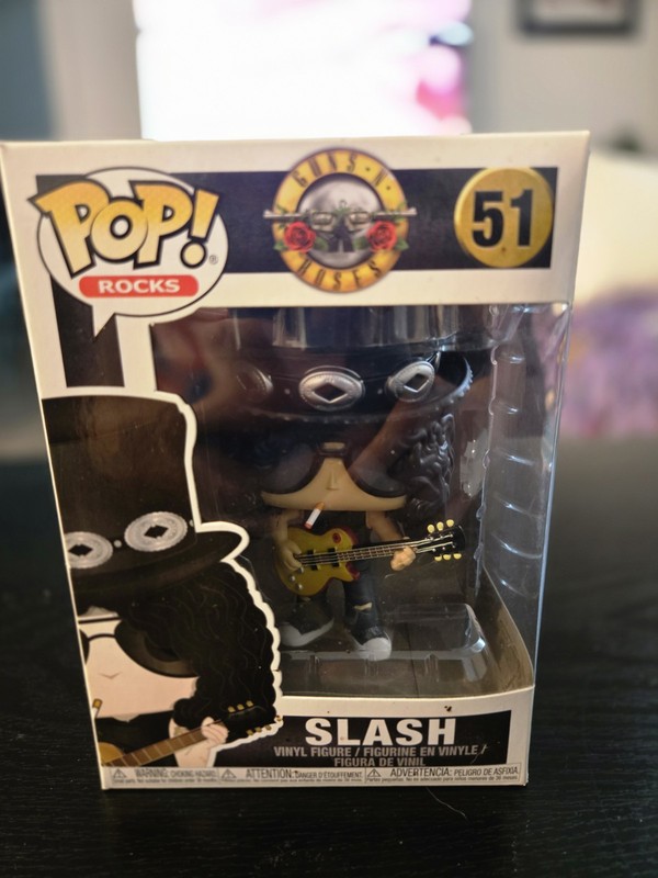 Funko Pop! Vinyl Rocks Guns N' Roses Slash #51 Music Vinyl Figure