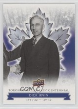 2017 Upper Deck Toronto Maple Leafs Centennial Dick Irvin #31 HOF 1x1