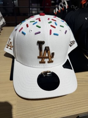 Los Angeles Dodgers Sprinkle Ice Cream 9Seventy Waffle Hat Cap Snapback New Era