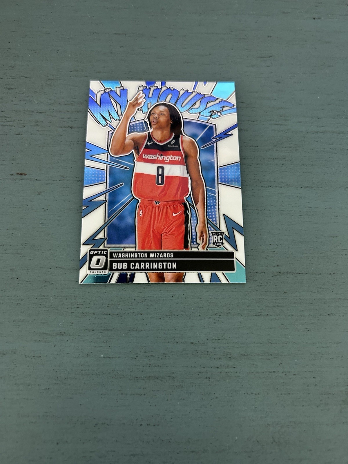 2024-25 Panini Donruss Optic - My House Bub Carrington #8 (RC)