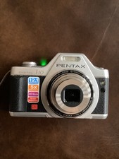 PENTAX OPTIO I-10 12MP Digital Compact Camera Working EXCELLENT  small retro 5x
