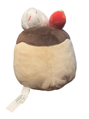 Sanrio Gudetama Das faule Ei Karamell Pudding Flan Plüschtier von GUND 2024 - Bild 3 von 7