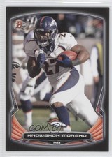 2014 Bowman Black Knowshon Moreno #75 0a1