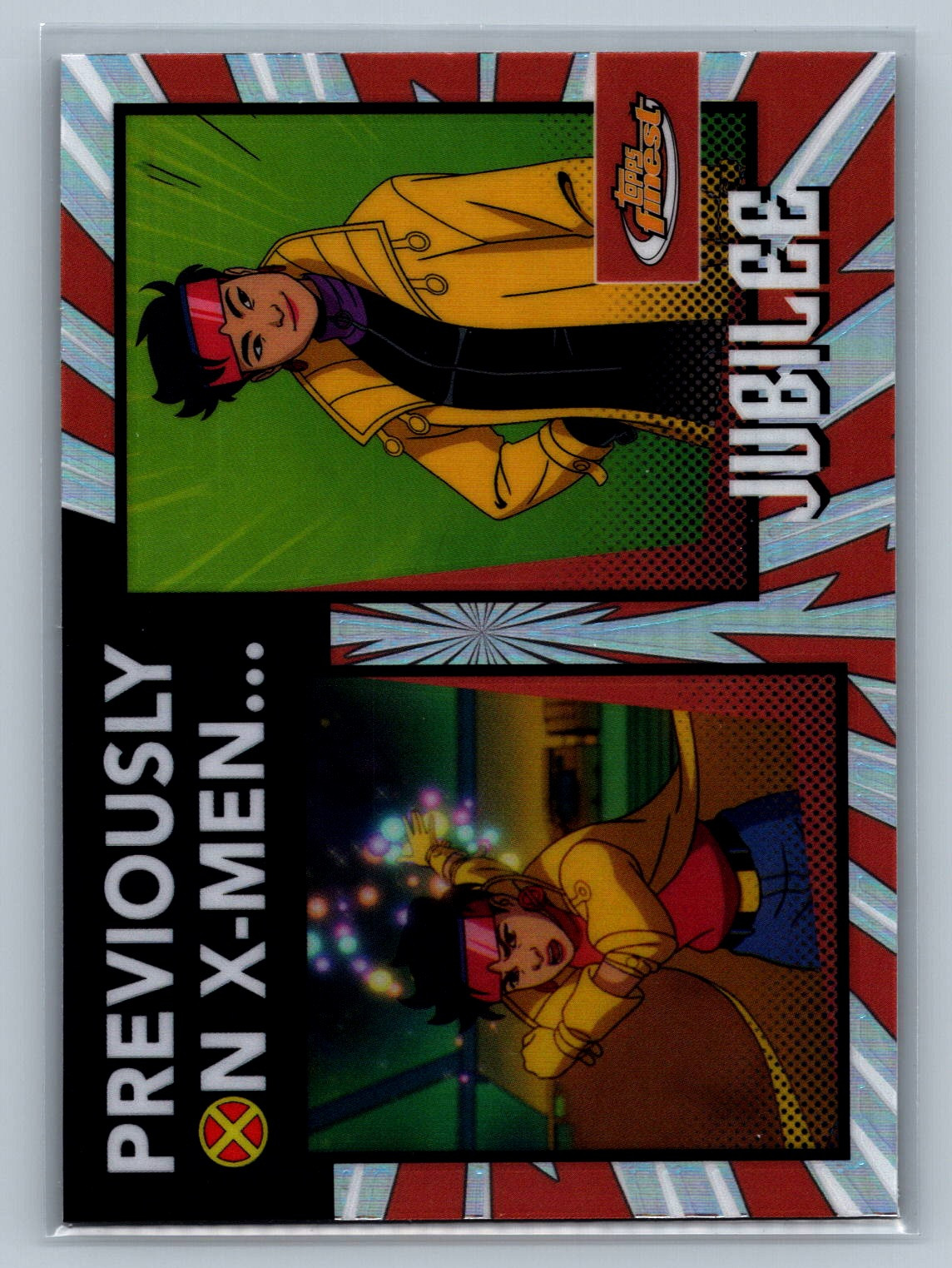2025 Topps X-Men 97 Finest Jubilee Previously On...