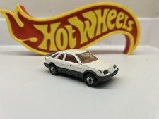 Matchbox 1982 MB-55 Ford Sierra XR4i White Model Car 1:58 Vintage Diecast 1980s