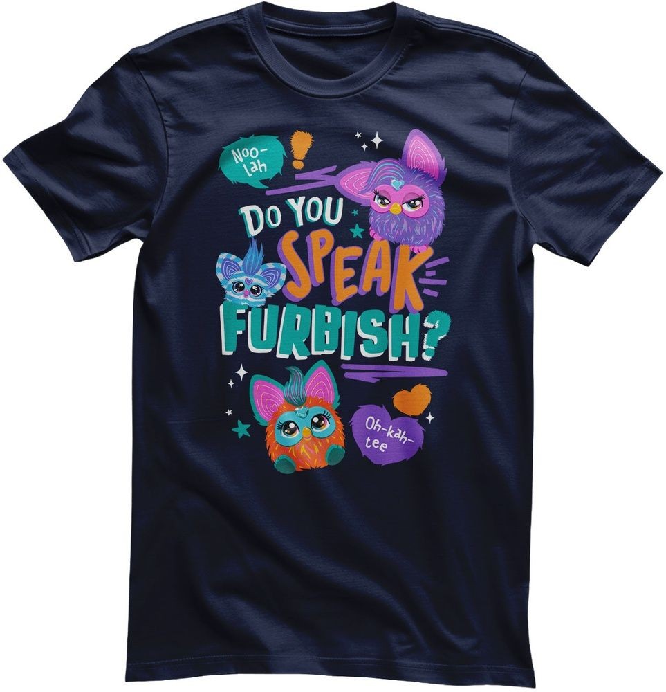 Furby T-Shirt Do You Speak Furbish HSB-1-FUR003 5890₽