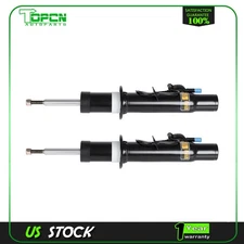Pair Front Air Suspension Struts For BMW X5 F15 X6 F16 13-18 Shocks 37106875083