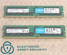  Lot of 2 Micron 32GB 2Rx4 PC4-2666V-RB2-12