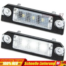 2x Led Kennzeichenbeleuchtung passend für VW Golf 5 , Passat CC +B6 , Polo 6N+9N