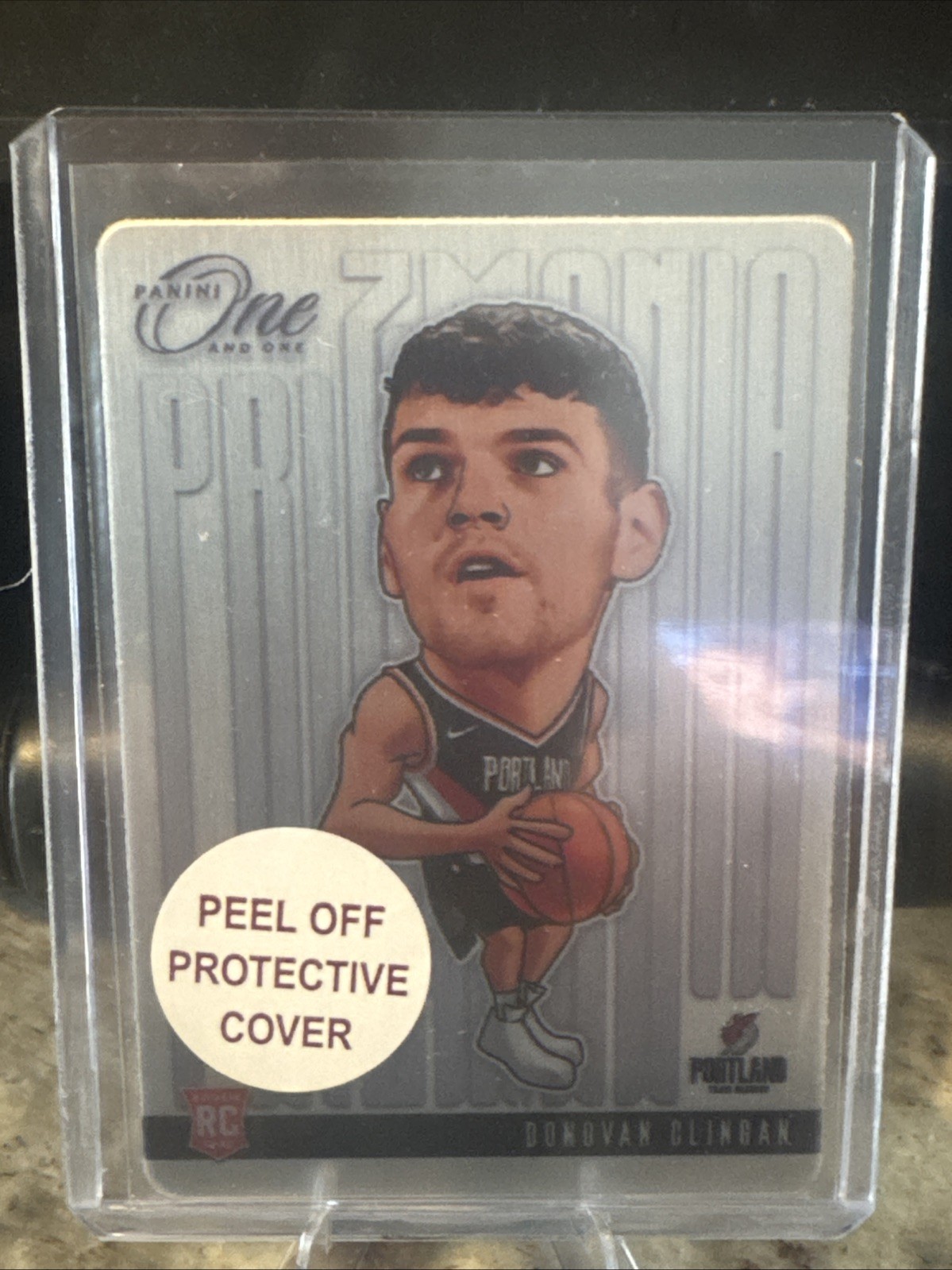 2024-25 Panini One And One - Prizmania Donovan Clingan #14 (RC)