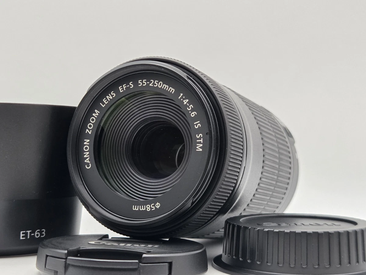 Canon EF-S 55-250mm Focal Camera Lenses for sale | eBay