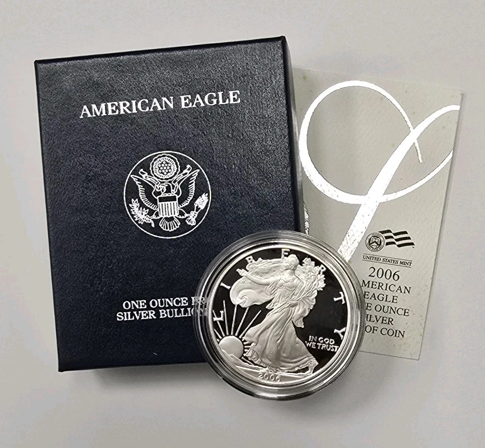 American Eagle Proof 2006 Silver Bullion Coins for sale | eBay