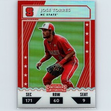 2021 Panini Elite Extra Edition - College Tickets Jose Torres #CTO-JT Holo (RC)