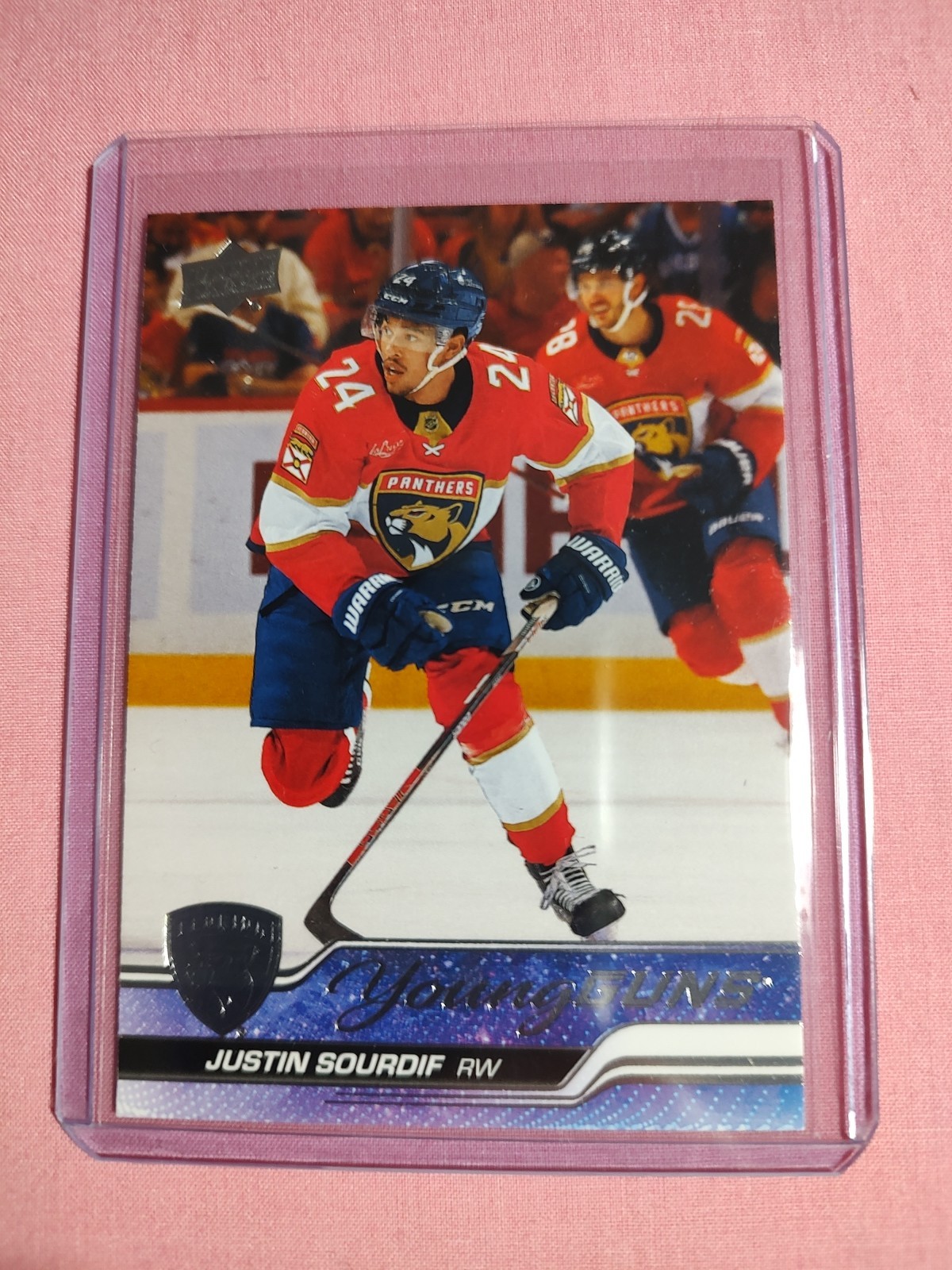 2023-24 Upper Deck Series 2 - Young Guns Justin Sourdif #471 (RC)