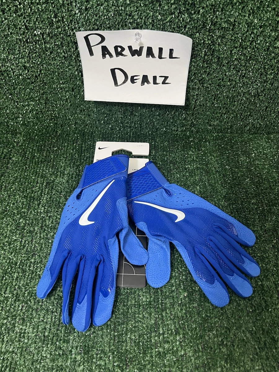 Guantes de béisbol de bateo Nike Alpha Elite para hombre talla grande azul real FD7868-434