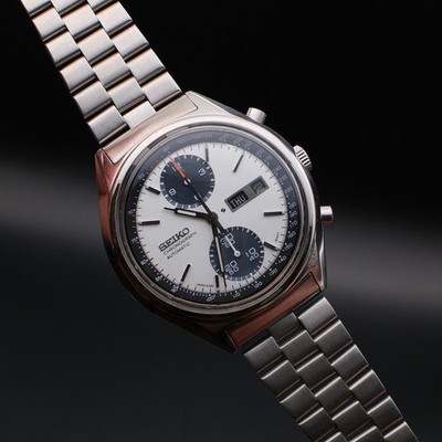 Seiko Panda Silver Men's Watch - 6138-8020 for sale online | eBay