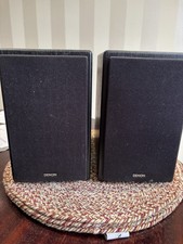 Denon SC-M37 Hi-Fi Stereo Bookshelf Loud Speakers 60-120w Fully Working