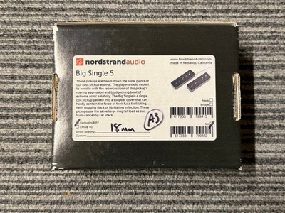 NEW Nordstrand Big Single 5 Set 18mm P2 A3 5-strings Bass Pickup